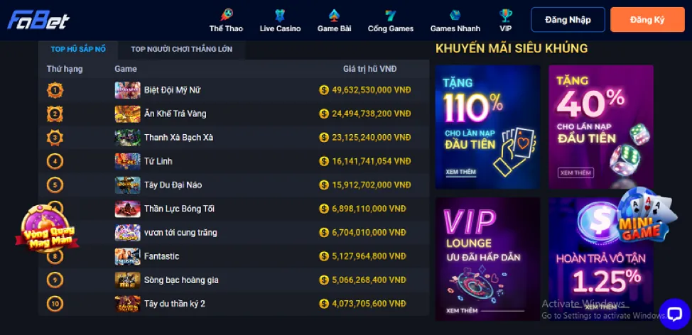 Các loại kèo cá cược thể thao tại nhatvip888