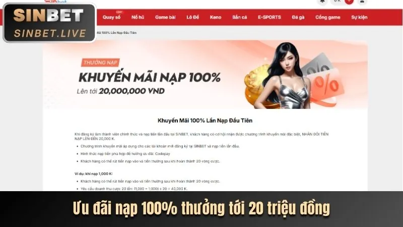 Bước 1: Truy cập trang chủ nhatvip888